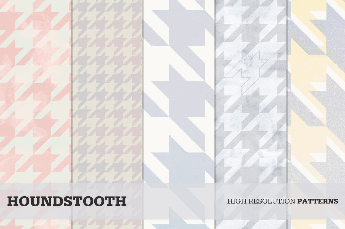 Houndstooth patterns preview image.