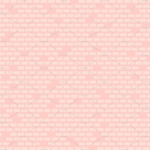 Brick Wall Pink Background Wallpaper cover image.
