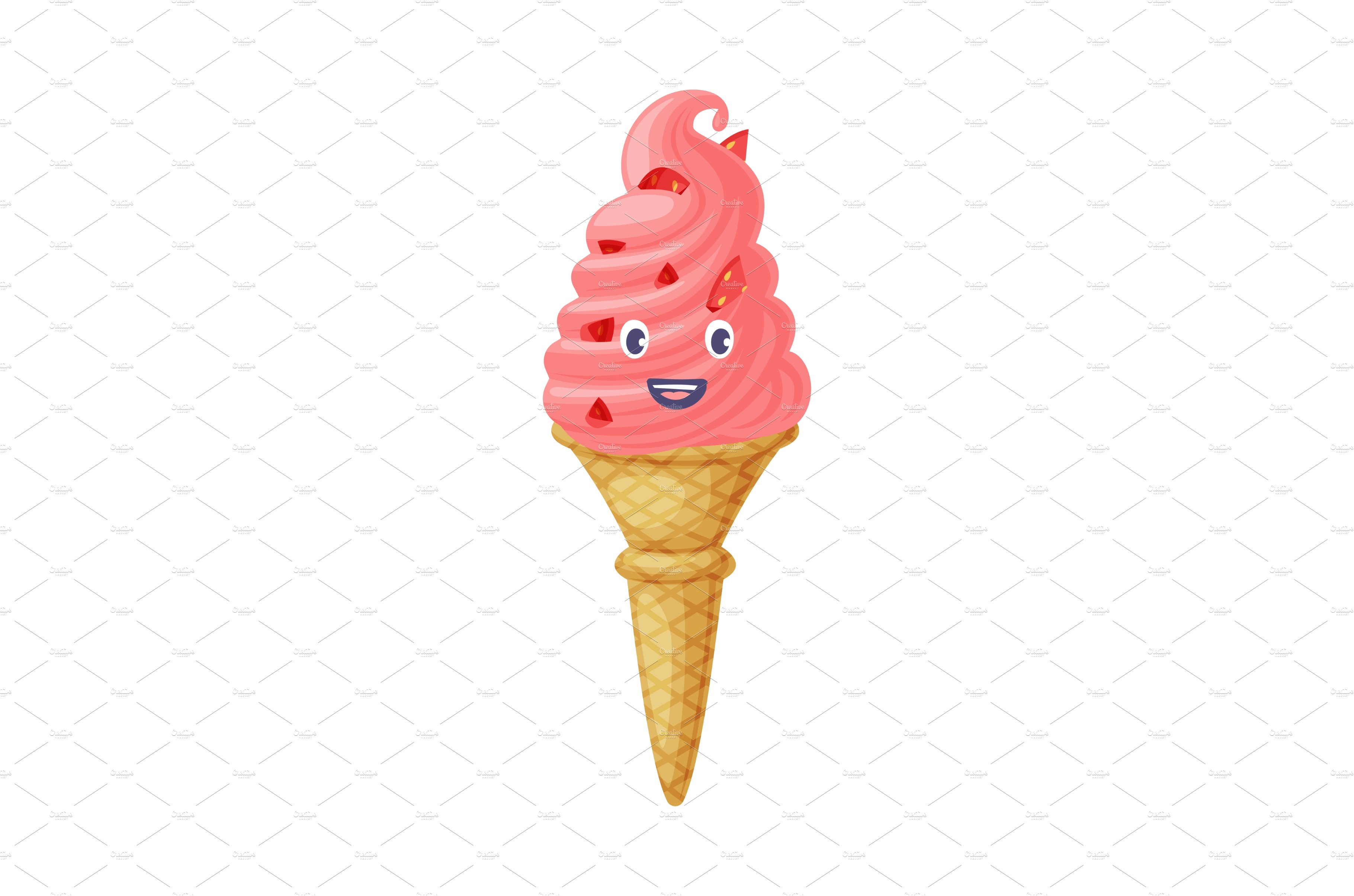 Funny Ice Cream in Waffle Cone with cover image.