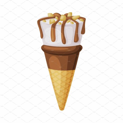 Ice Cream in Waffle Cone with cover image.