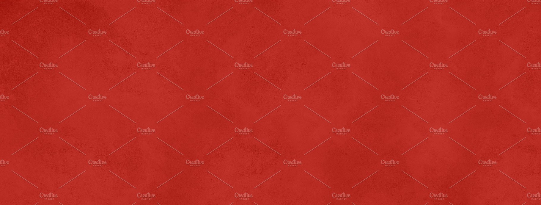 Empty red concrete wall background cover image.