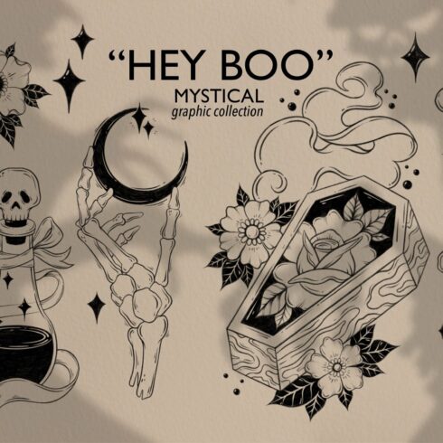 "Hey BOO" mystical collection cover image.