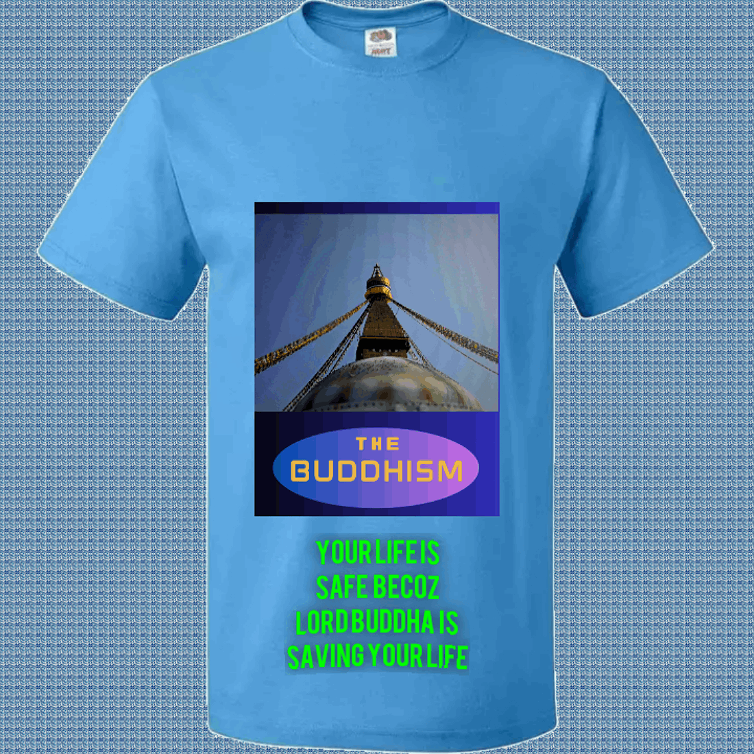 Gautam buddha (t-shirt design) preview image.