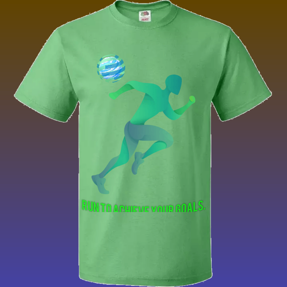 T-shirts design(green colour) cover image.