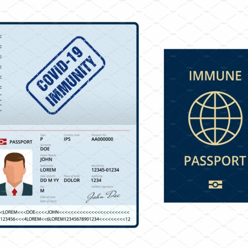 COVID-19 Immunity Passport, immunity cover image.