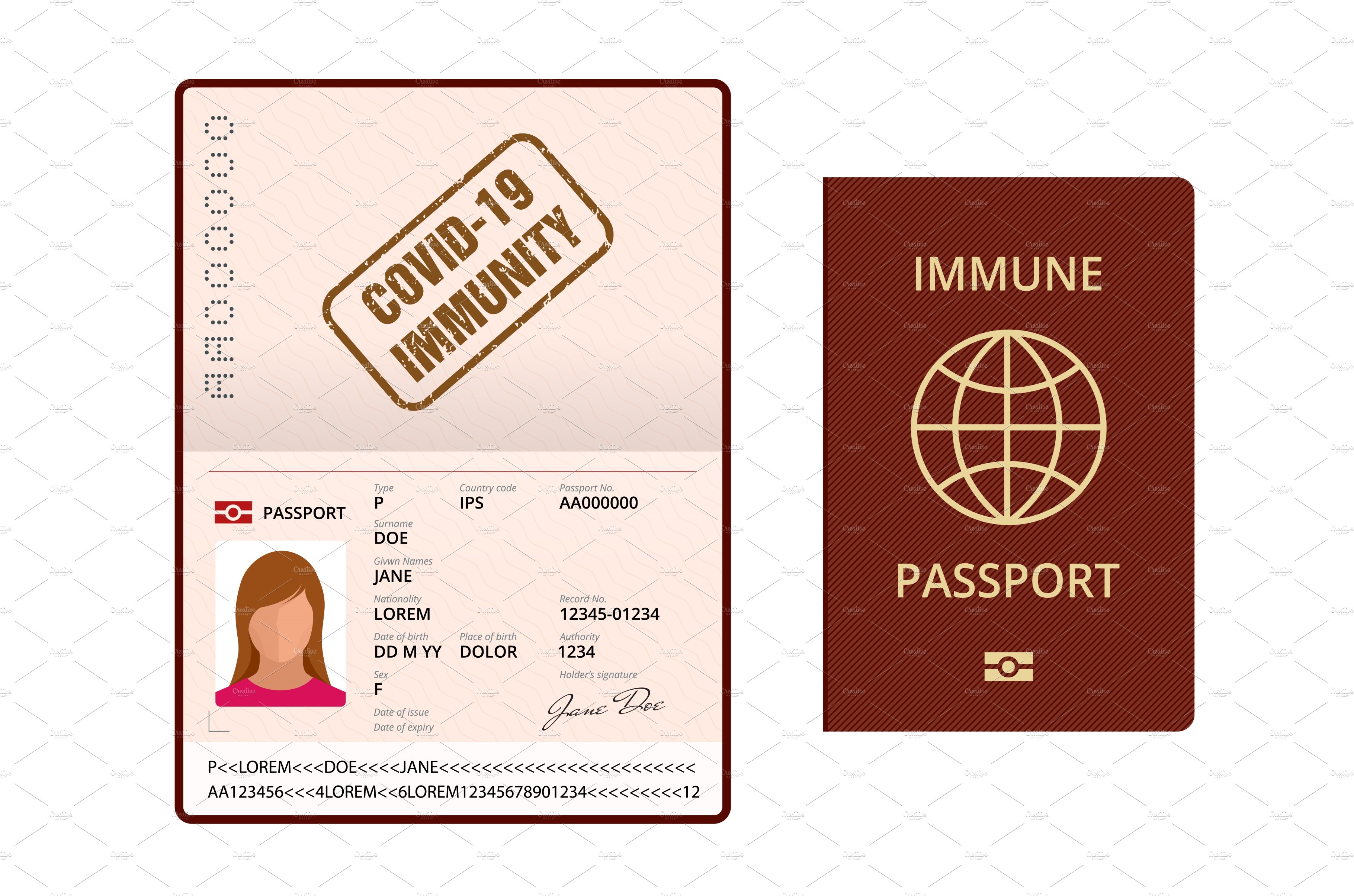 COVID-19 Immunity Passport, immunity cover image.