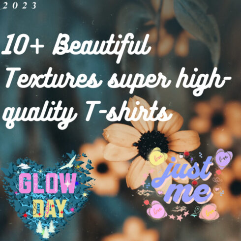 10+ Beautiful Texture super high-quality T-shirts Design cover image.