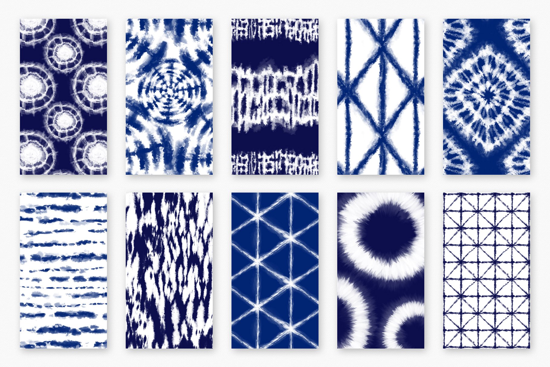 indigo blue white patterns 871