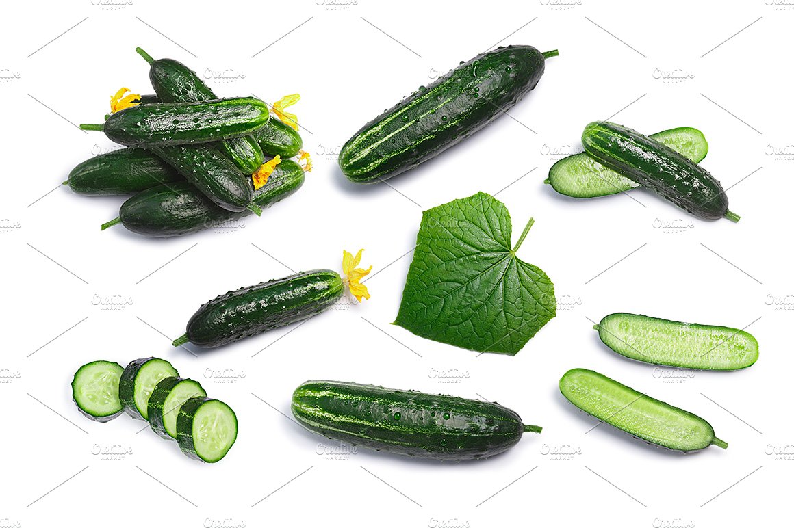 Cucumbers above preview image.