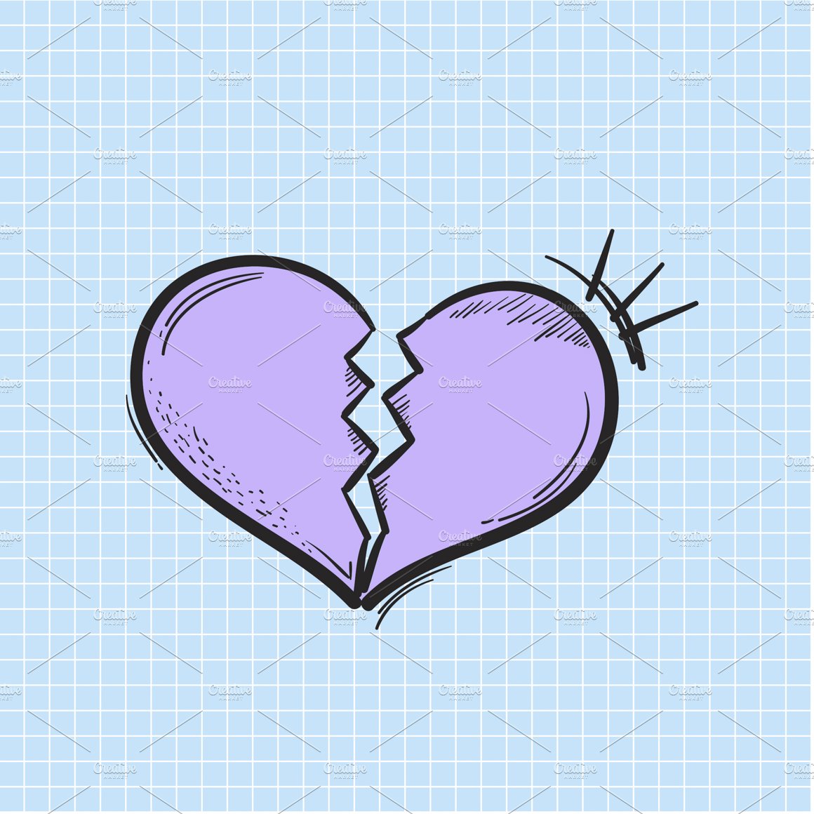 broken heart icon