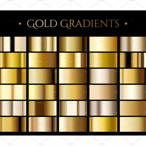 Gold color gradient cover image.