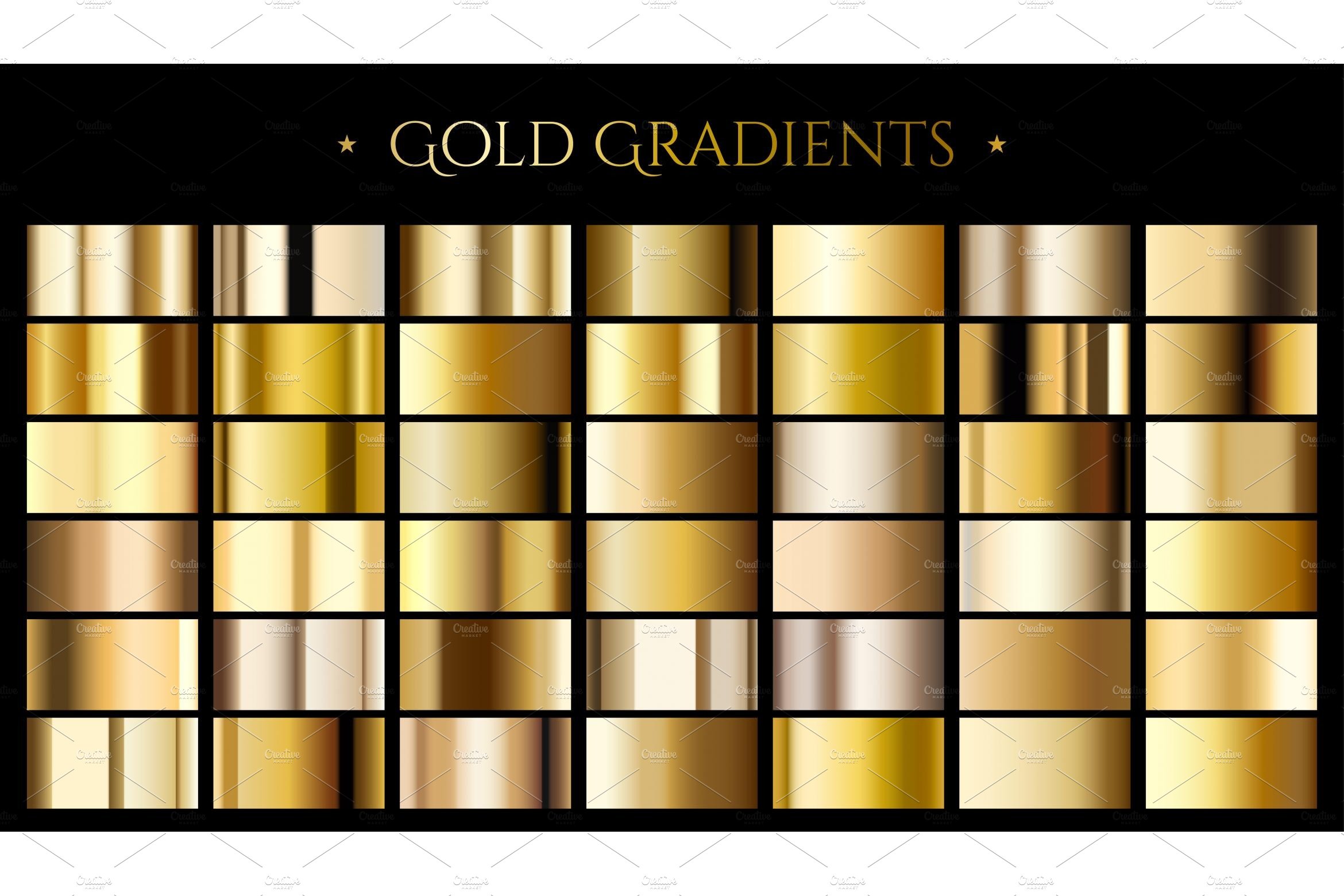 Gold color gradient cover image.