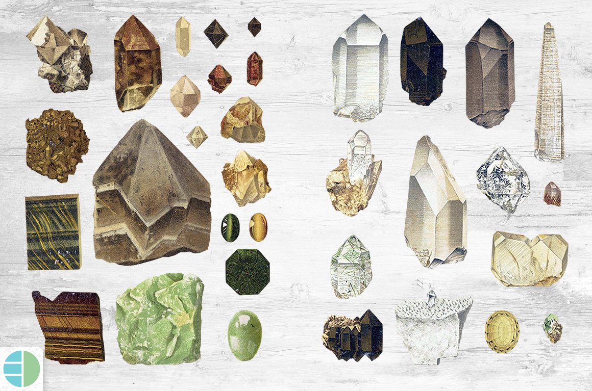 Mineralogy Gems Crystals preview image.