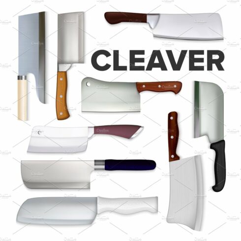 Cleaver Large Meat Knife Collection cover image.