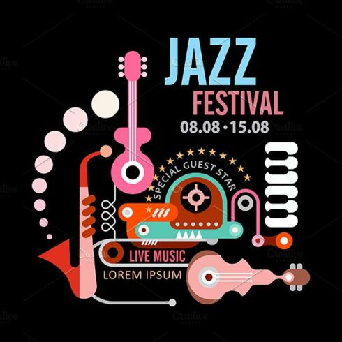 Jazz Festival Poster cover image.