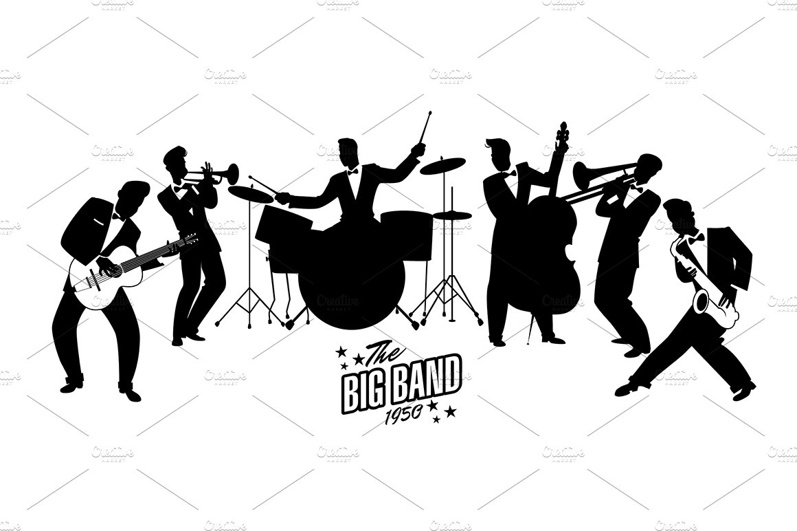Jazz Orchestra 40s, 50s, 60s preview image.