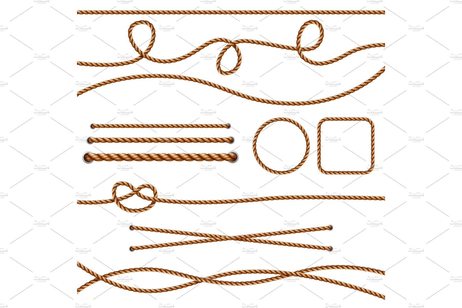 Fiber ropes. Straight brown cover image.