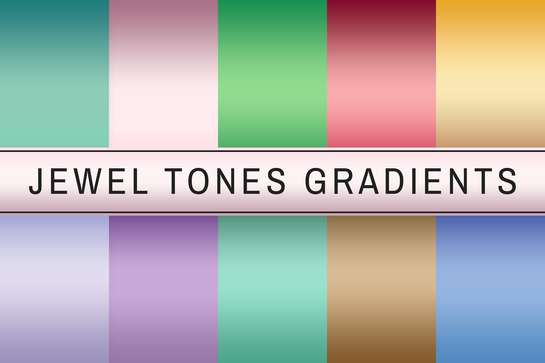 Jewel Tones Gradients cover image.