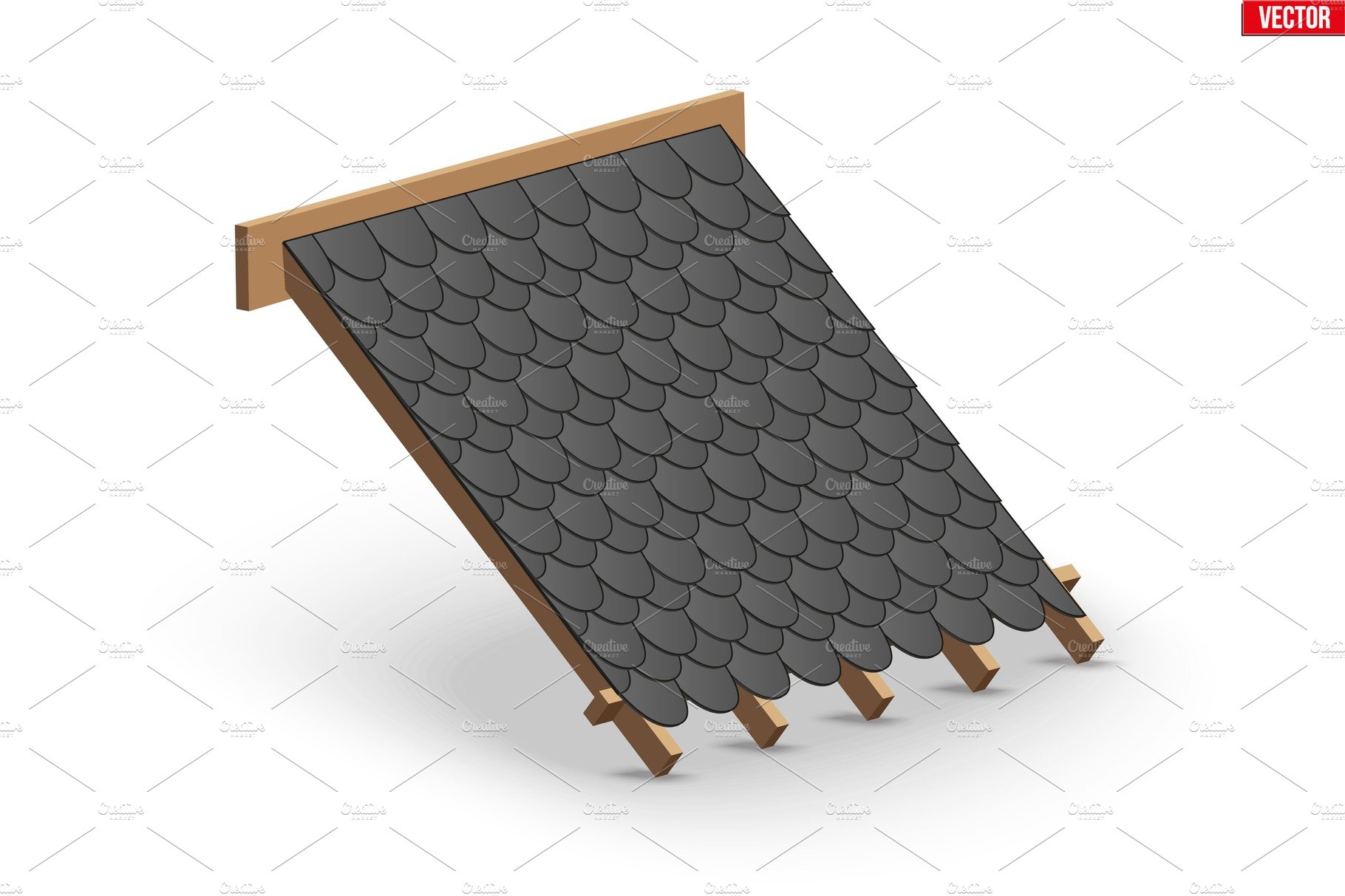 Shingles roofing Cover on Roof cover image.