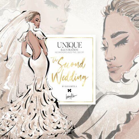 J Lo Wedding Clipart cover image.
