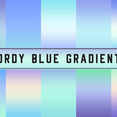 Jordy Blue Gradients cover image.