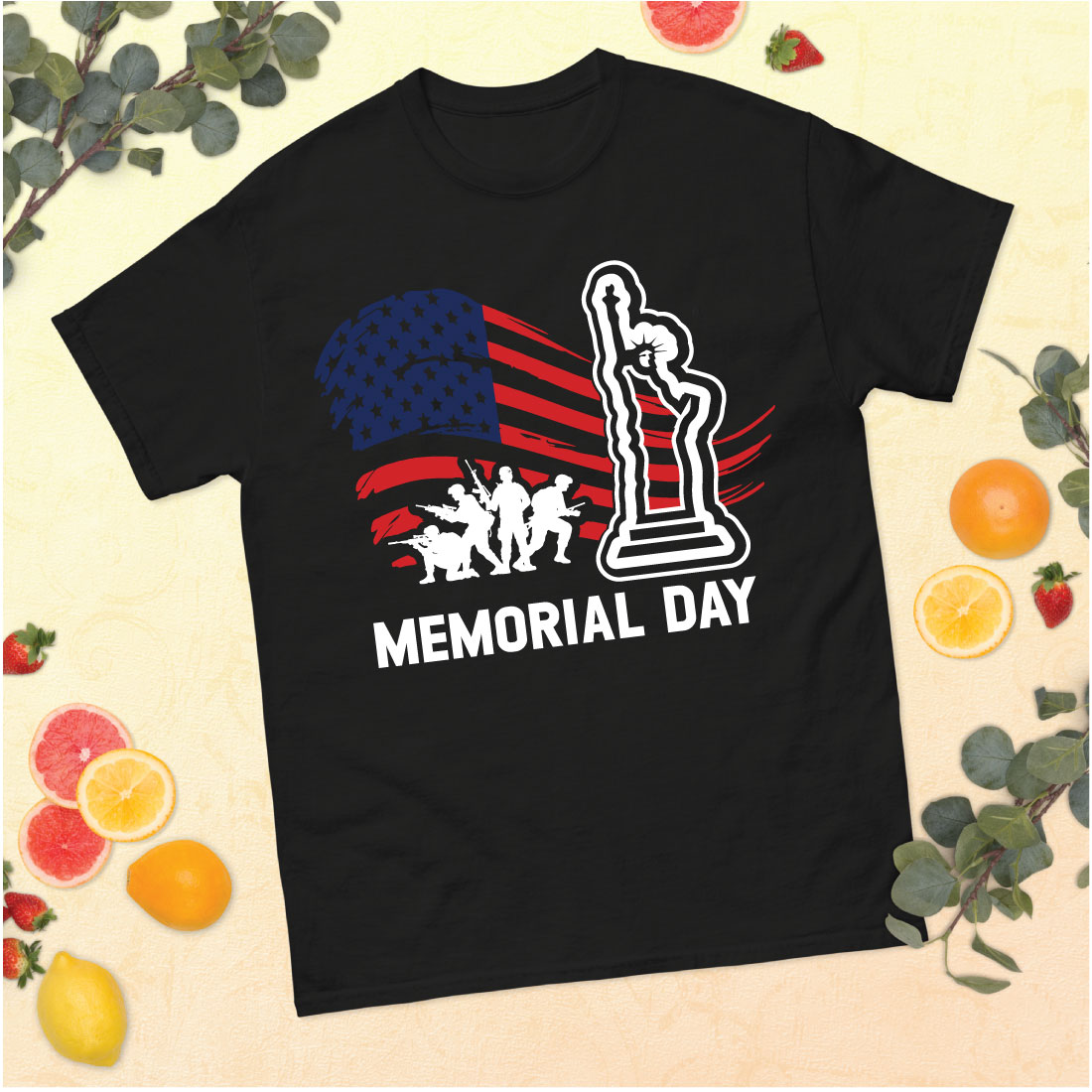 Honoring Our Heroes: Memorial Day T-Shirt Designs for Sale cover image.