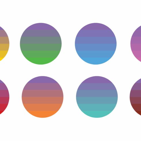 background-circle-sunset-colors cover image.