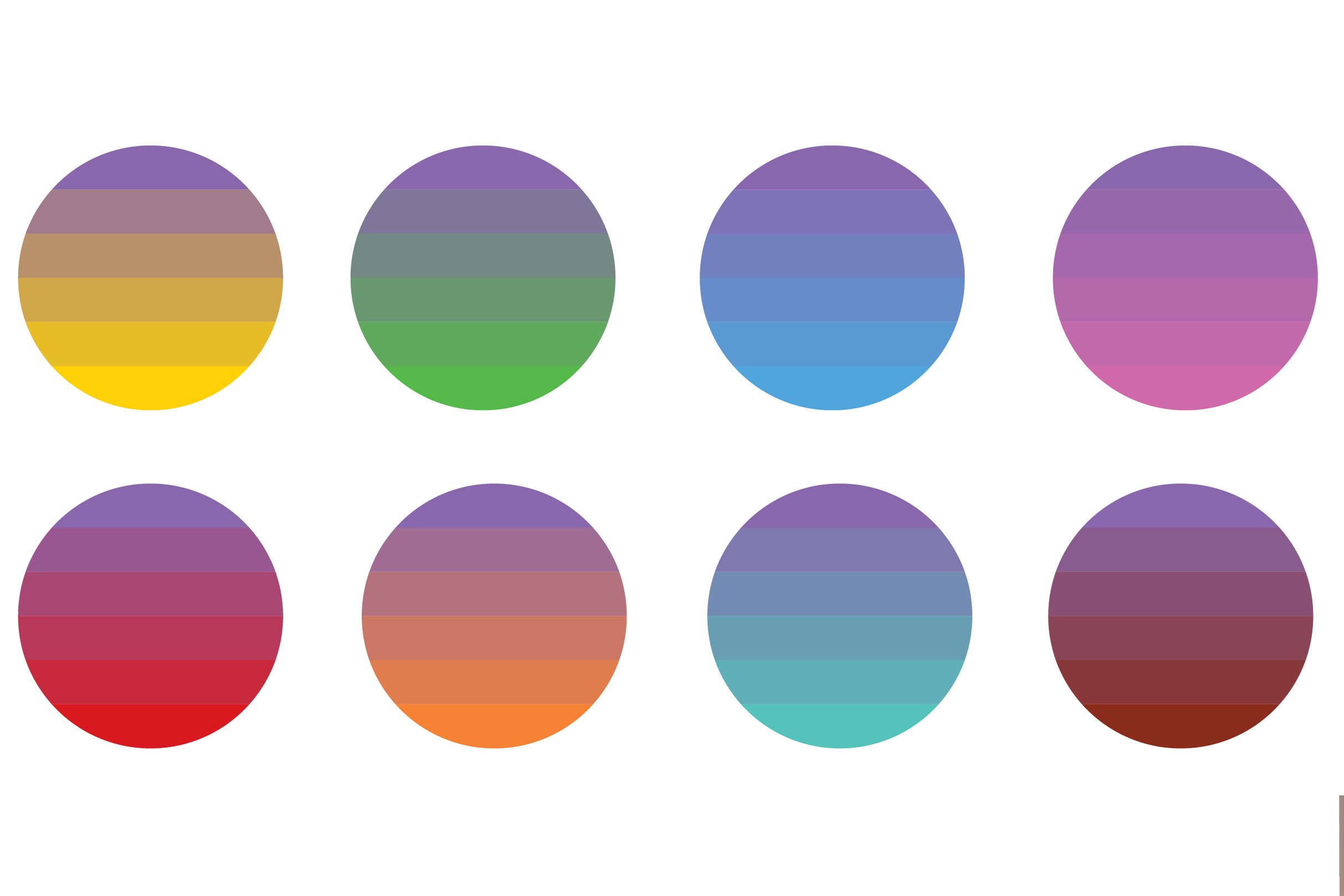 background-circle-sunset-colors cover image.