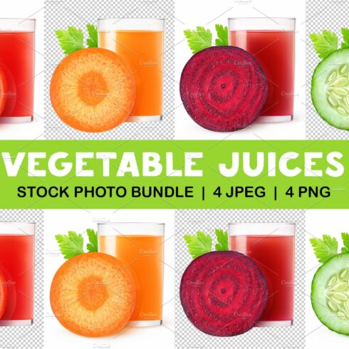Vegetable juices cover image.