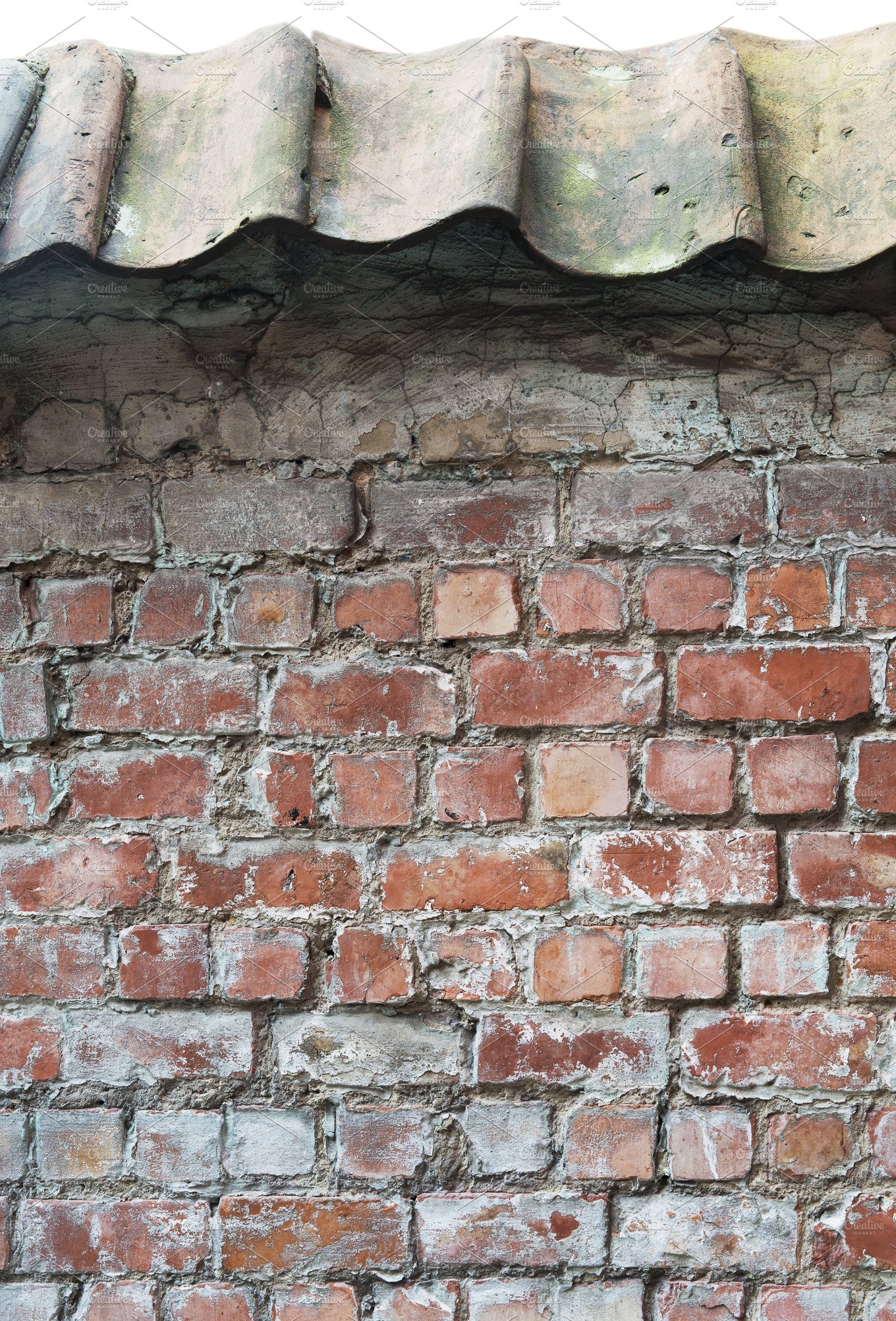 Wall Texture with roofing cover image.