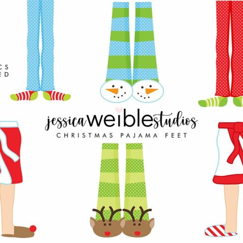 Christmas Pajama Feet cover image.