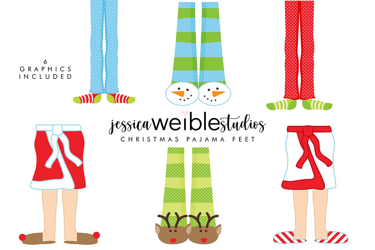 Christmas Pajama Feet cover image.
