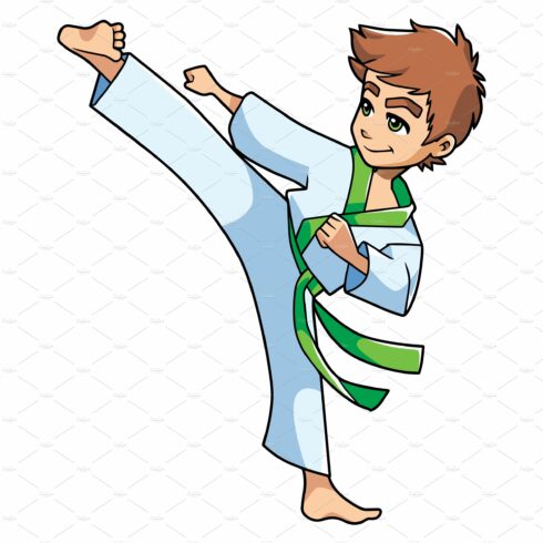 Karate Kick Boy cover image.