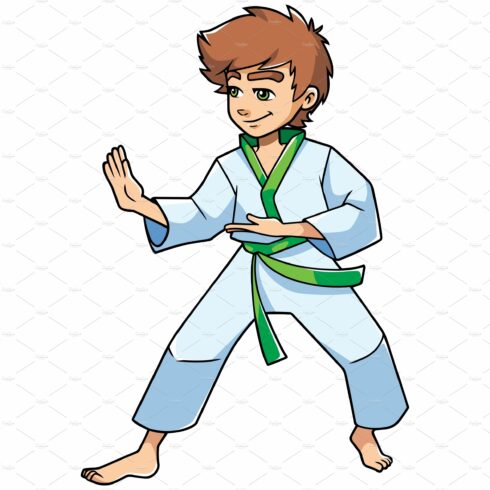 Karate Stance Boy cover image.