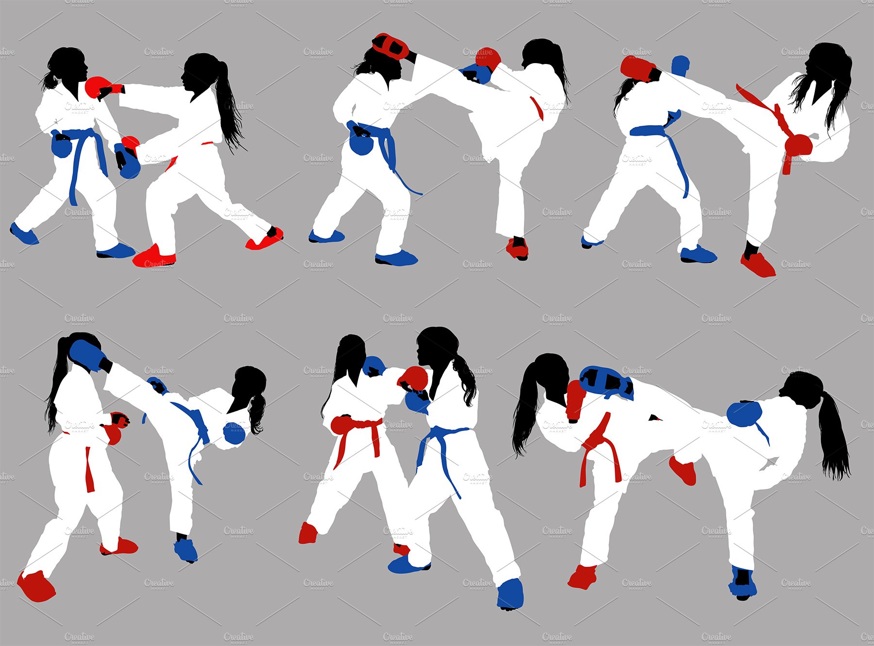 karate girls train cover image.