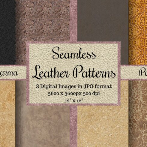 Seamless Leather Patterns - Karma cover image.