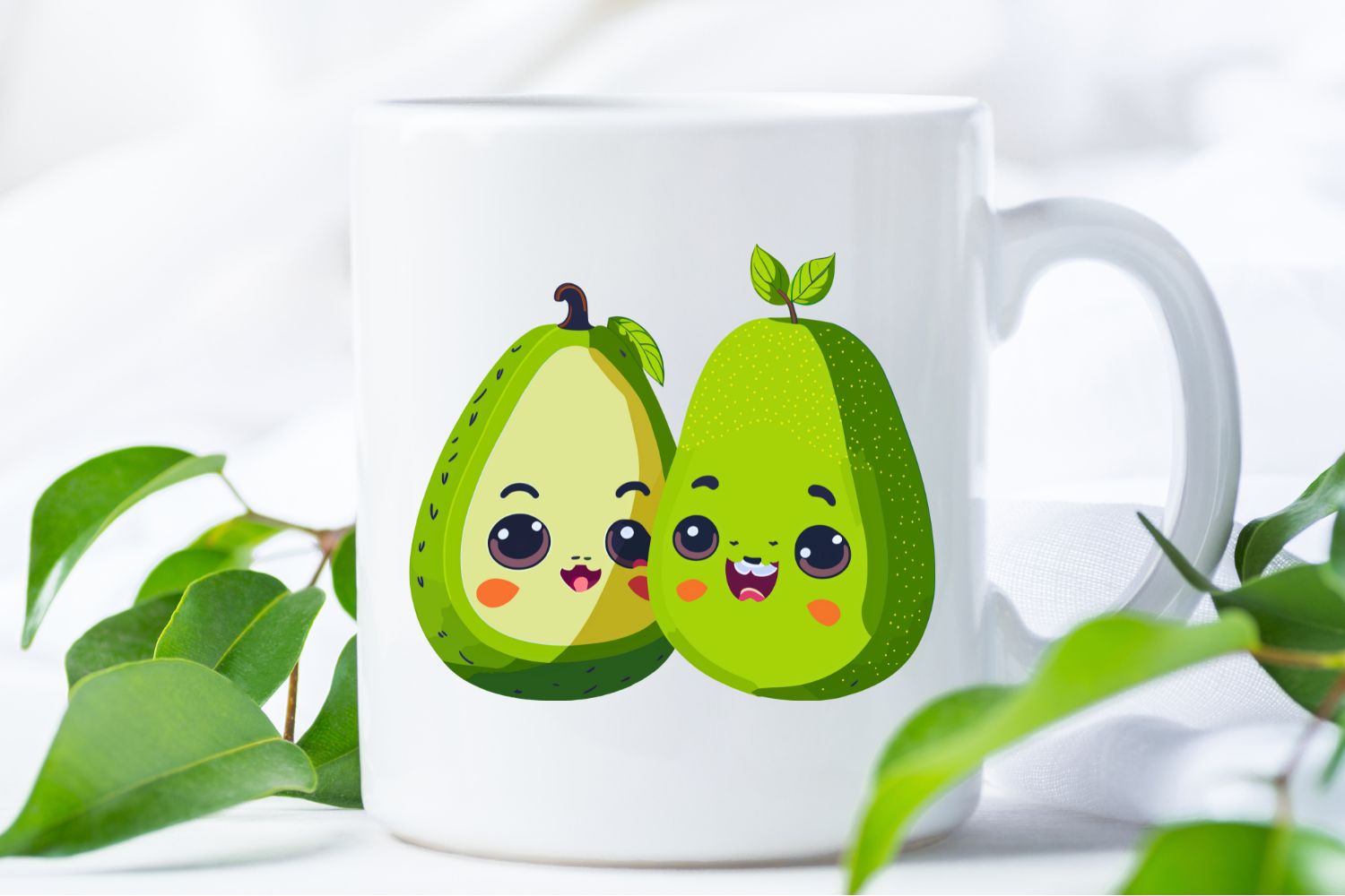 You Are My Other Half, Cute Avocados Travel Mug