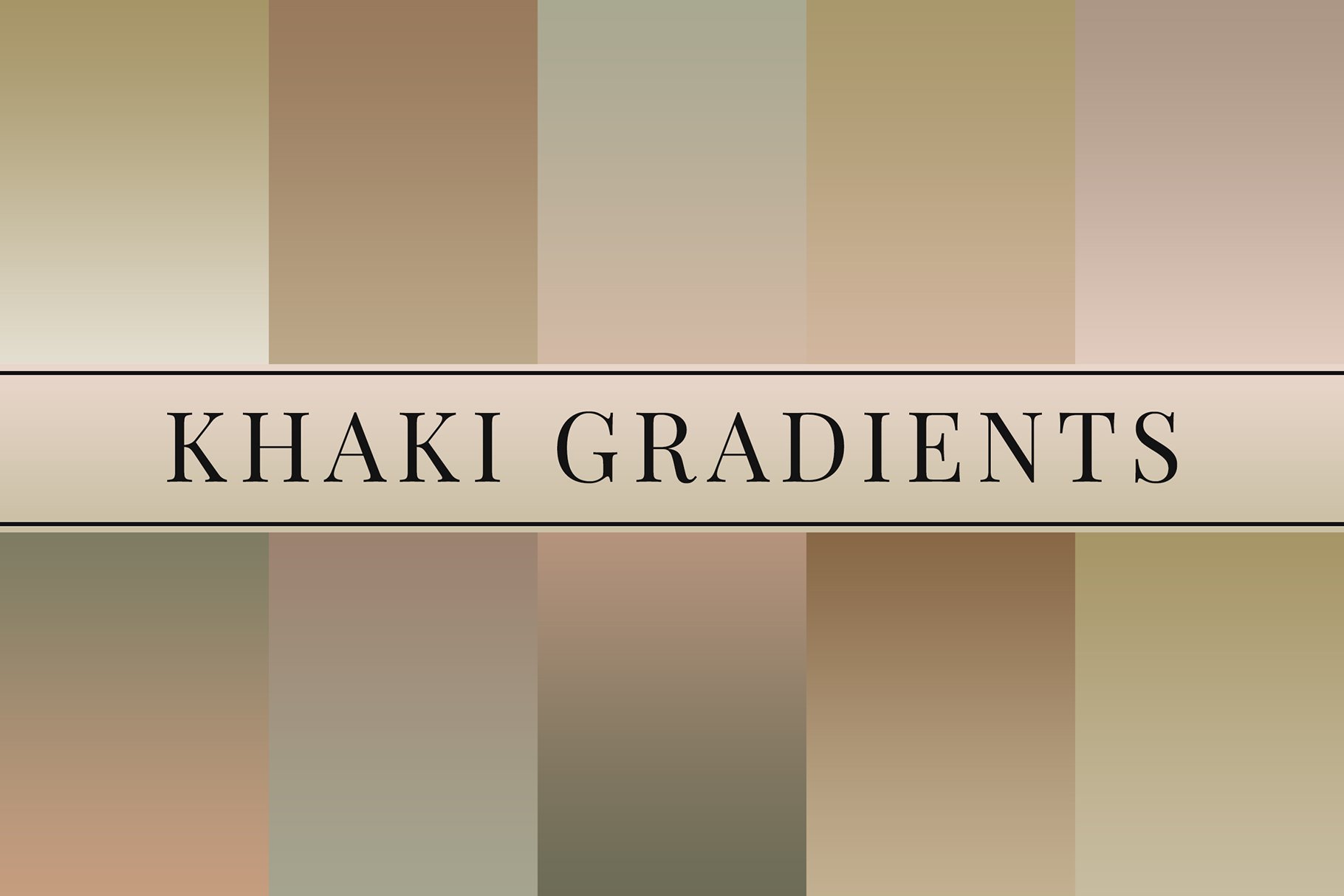 Khaki Gradients cover image.