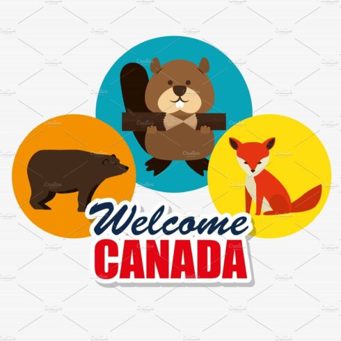 canadian culture group of animals cover image.