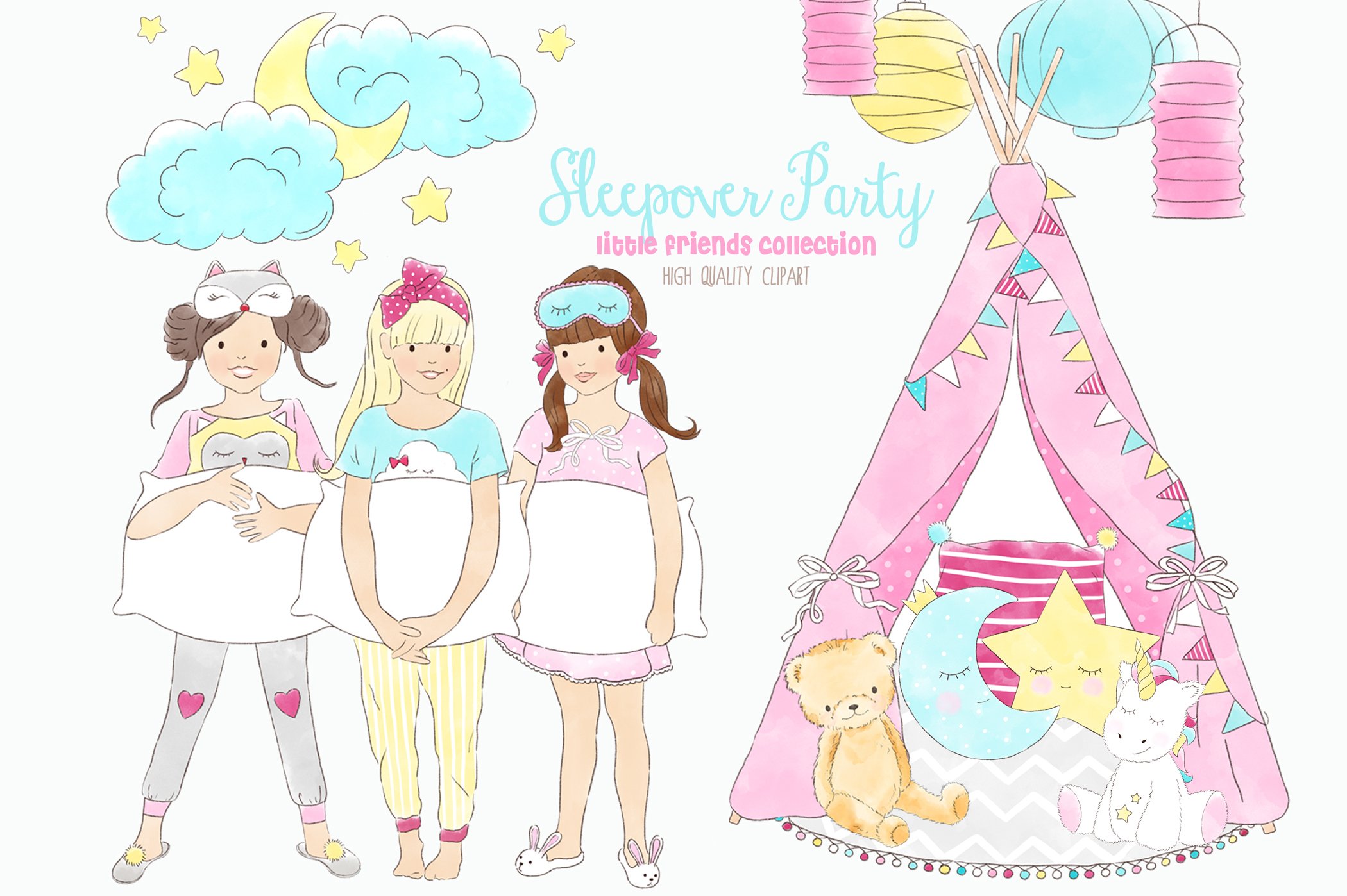Slumber Sleepover Pajama Party cover image.