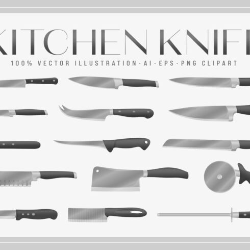 Knife Illustrations cover image.