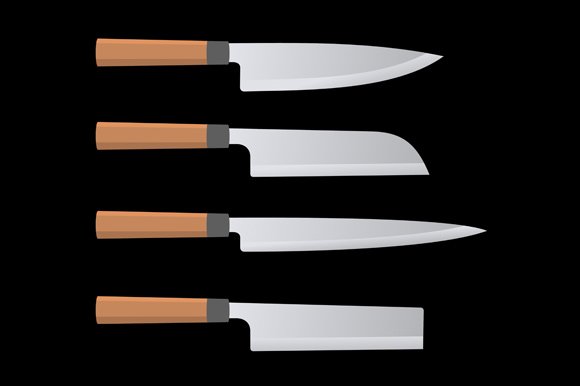 Set of Japan Kitchen Knives cover image.