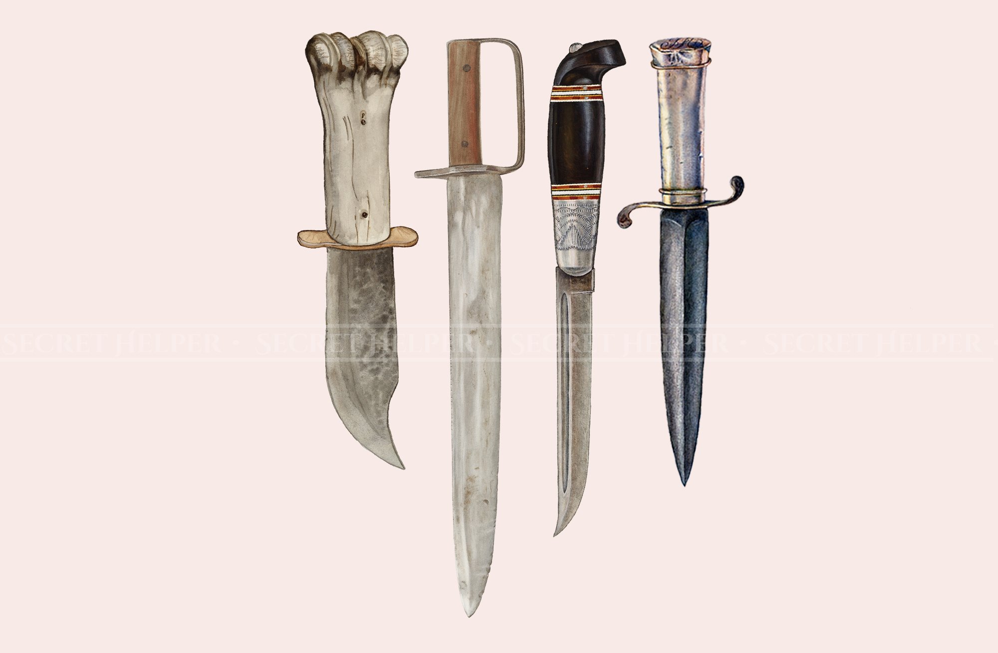 knives png pack 3 812