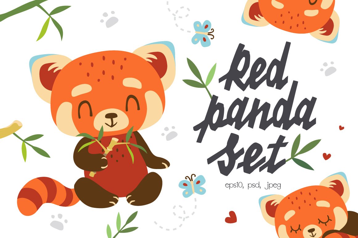 Red Panda Set cover image.