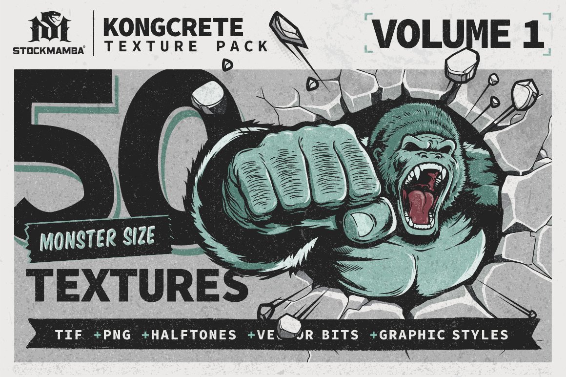 KongCrete Texture Pack cover image.
