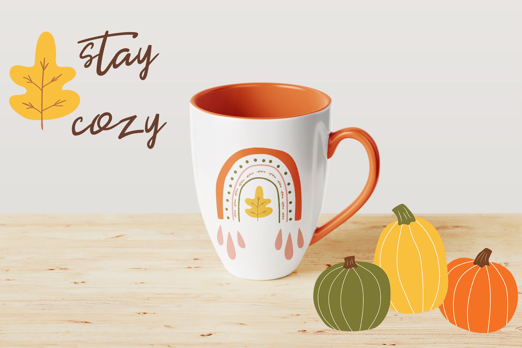 Happy Fall clipart. preview image.