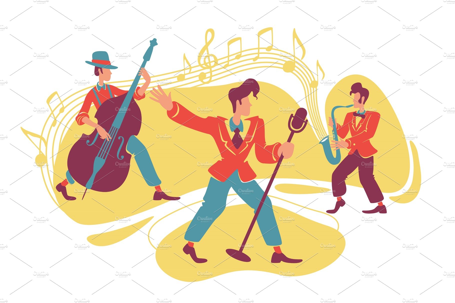 Jazz swing show cover image.