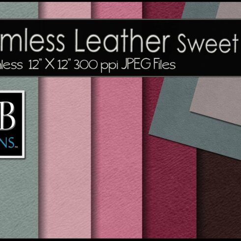 10 Seamless Leather Textures Sweet cover image.