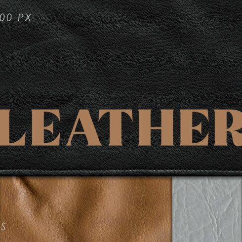 Natural & Vegan Leather Textures cover image.