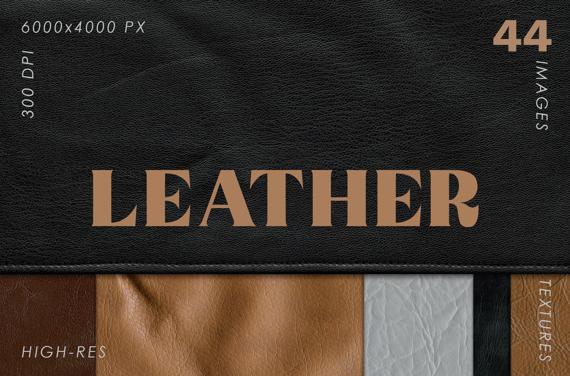 Natural & Vegan Leather Textures cover image.